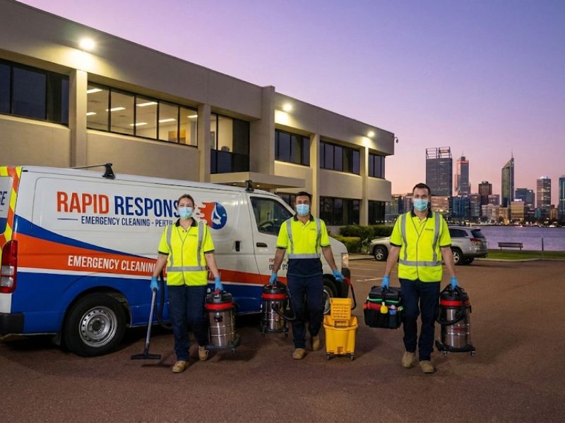 Emergency cleaning services rapid response Perth
