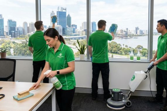 Green commercial cleaning eco-friendly Perth business