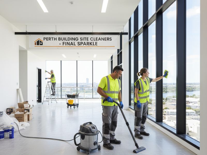 Professional post construction cleaning Perth builder