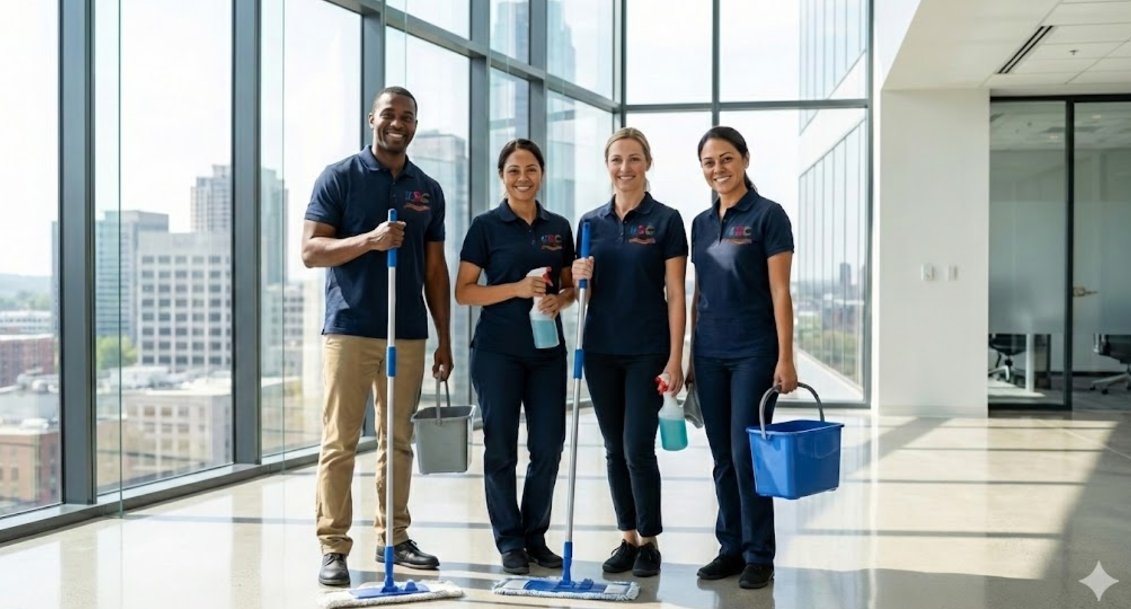 KBC Services team Perth commercial cleaning professionals